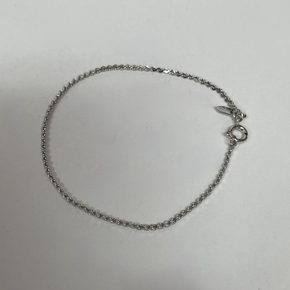 Sarah Coventry Silver-tone Silver Chain Women's Fashion Bracelet